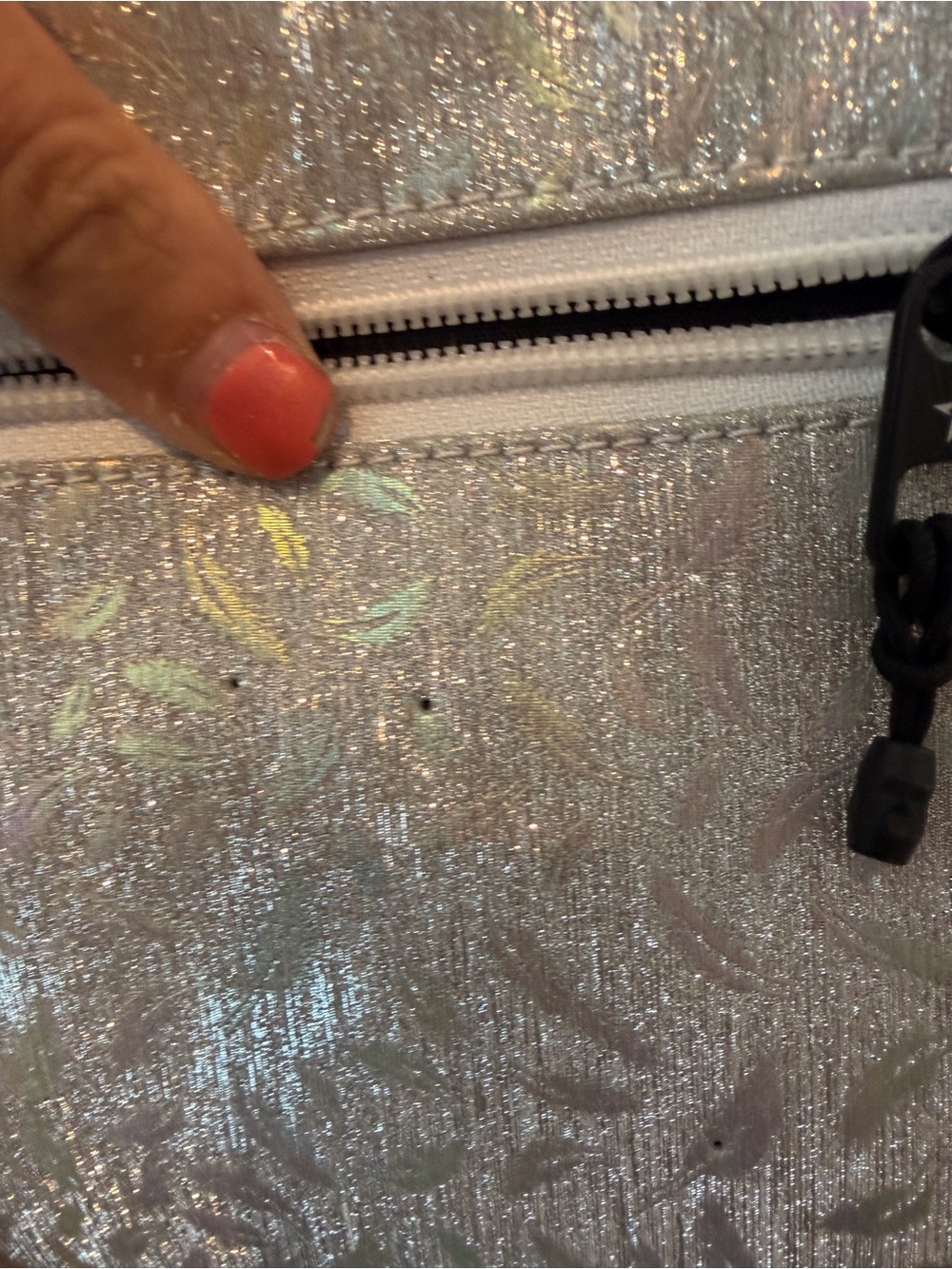 Dream Bag (Big) Holographic Silver Backpack Set - Picture 2 of 2